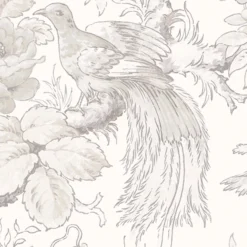 Laura Ashley A Birtle Dove Grey Floral Smooth Wallpaper -Trade Point Sale a birtle dove grey floral smooth wallpaper5011583514094 37c bq