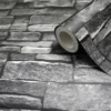 Arrou Slate Stone Effect Smooth Wallpaper -Trade Point Sale arrou slate stone effect smooth wallpaper3663602559696 01c