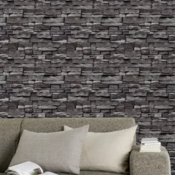 Arrou Slate Stone Effect Smooth Wallpaper -Trade Point Sale arrou slate stone effect smooth wallpaper3663602559696 03i