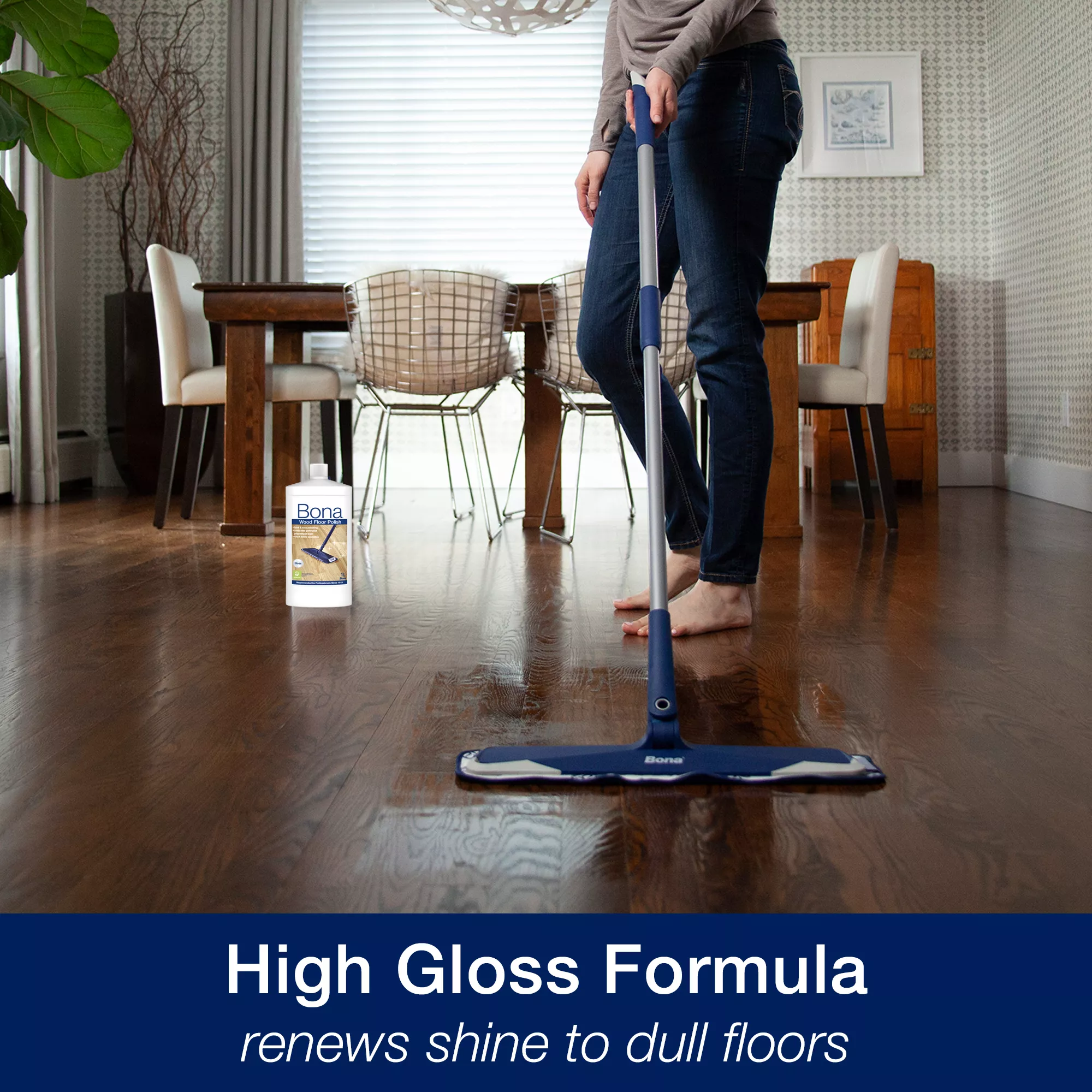 Bona Wood Floor Polish, 1L Bottle 4 Bona Wood Floor Polish, 1L Bottle - Image 2