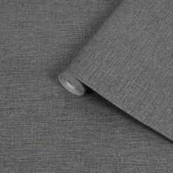 Boutique Brown Metallic Effect Textured Wallpaper