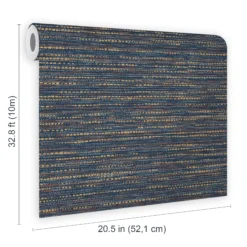 Boutique Chunky Horizontal Blue Textured Wallpaper 15 Boutique Chunky Horizontal Blue Textured Wallpaper -Trade Point Sale boutique chunky horizontal blue textured wallpaper5011583573367 02t bq
