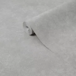 Boutique Gilded Pearl Concrete Effect Smooth Wallpaper