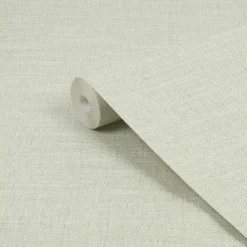 Boutique Green Metallic Effect Textured Wallpaper