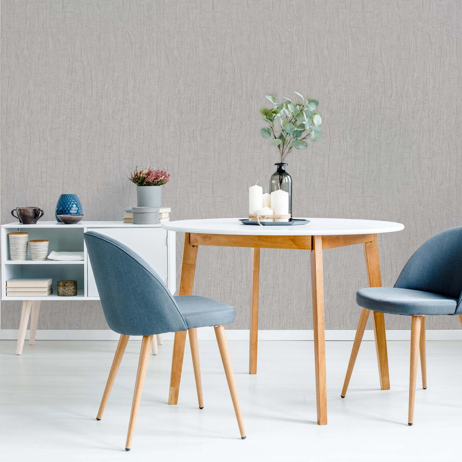 Boutique Marquise Light Grey Textured Wallpaper 6 Boutique Marquise Light Grey Textured Wallpaper - Image 4