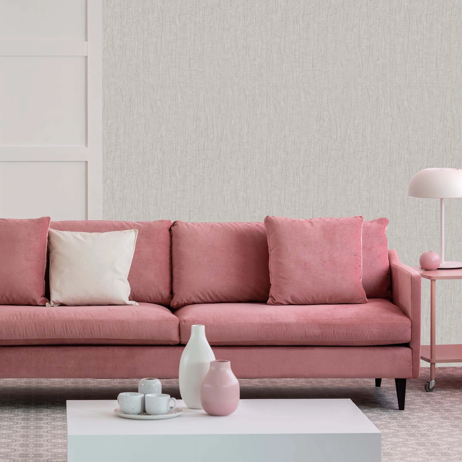 Boutique Marquise Light Grey Textured Wallpaper 8 Boutique Marquise Light Grey Textured Wallpaper - Image 6