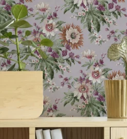 Boutique Martha Mauve Floral Smooth Wallpaper 10 Boutique Martha Mauve Floral Smooth Wallpaper -Trade Point Sale boutique martha mauve floral smooth wallpaper5011583501612 02i bq