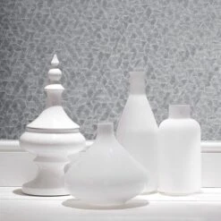 Boutique Minori Silver Effect Embossed Wallpaper -Trade Point Sale boutique minori silver effect embossed wallpaper5011583350272 01i BQ