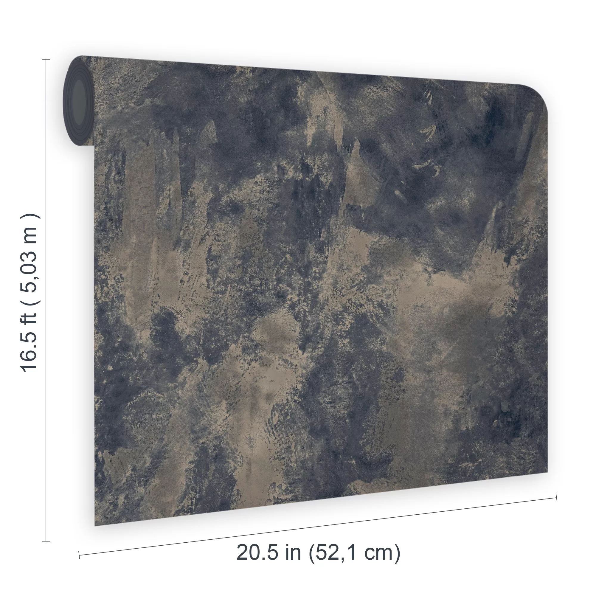 Boutique Navy Concrete Effect Textured Wallpaper 8 Boutique Navy Concrete Effect Textured Wallpaper - Image 6