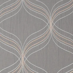 Boutique Optical Grey Geometric Bronze Effect Textured Wallpaper -Trade Point Sale boutique optical grey geometric bronze effect textured wallpaper5011583458527 37c bq