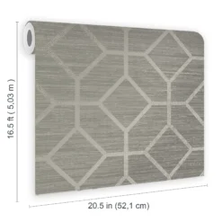 Boutique Sage Asscher Geo Smooth Wallpaper -Trade Point Sale boutique sage asscher geo smooth wallpaper5011583495522 02t bq