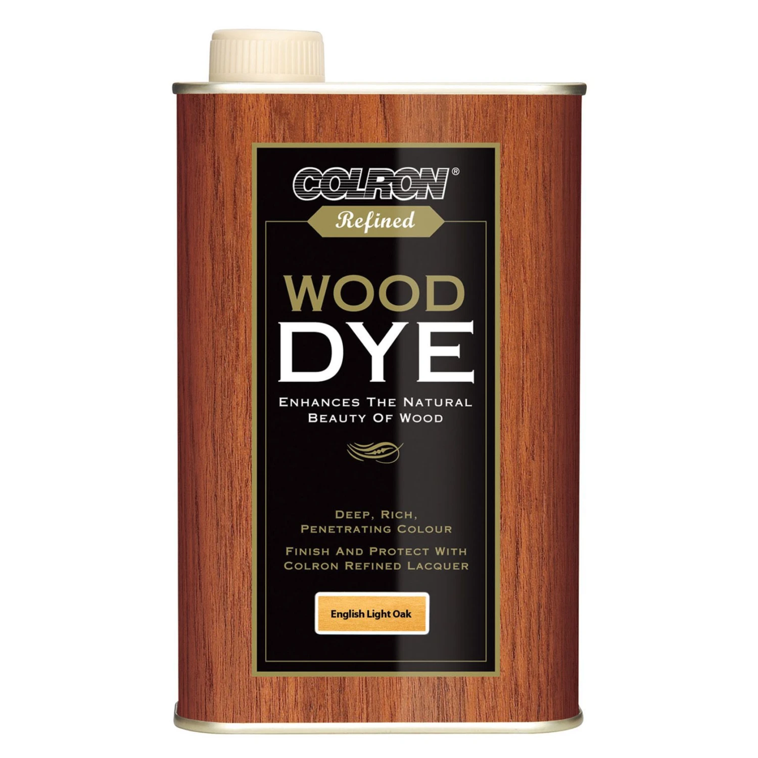 Colron Refined English Light Oak Wood Dye, 0.25L 4 Colron Refined English Light Oak Wood Dye, 0.25L - Image 2