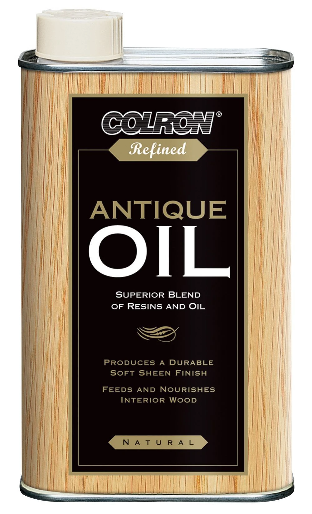 Colron Refined Soft Sheen Antique Furniture Wood Oil, 500ml 3 Colron Refined Soft Sheen Antique Furniture Wood Oil, 500ml