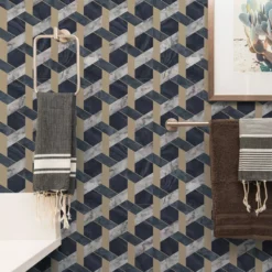 Contour Blue Geometric Metallic Effect Smooth Wallpaper 11 Contour Blue Geometric Metallic Effect Smooth Wallpaper -Trade Point Sale contour blue geometric metallic effect smooth wallpaper5011583515244 20i bq