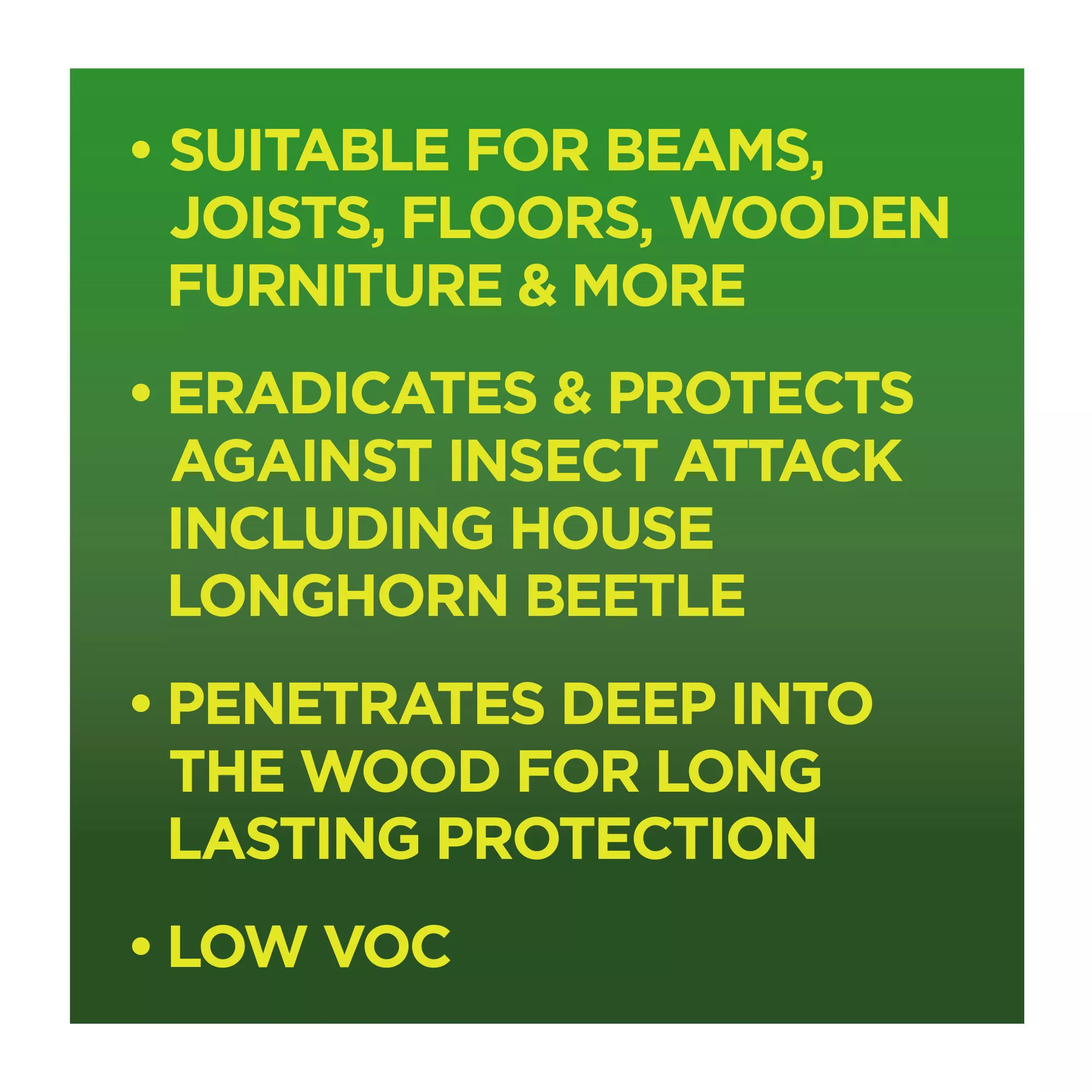 Cuprinol Clear Woodworm Killer, 1L 6 Cuprinol Clear Woodworm Killer, 1L - Image 4