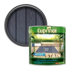 Cuprinol Urban Slate Matt Decking Wood Stain, 2.5L