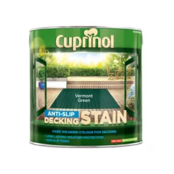Trade Point Sale -Trade Point Sale cuprinol vermont green matt decking wood stain 2 5l5010212519714 08c bq