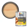 Dulux Trade Diamond Clear Satin Floor Wood Varnish, 1L -Trade Point Sale dulux trade diamond clear satin floor wood varnish 1l5010212475775 02c bq