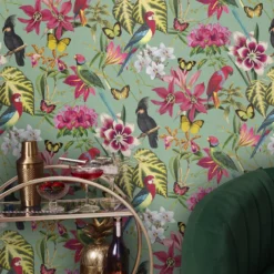 Envy Paradiso Multicolour Floral Smooth Wallpaper -Trade Point Sale envy paradiso multicolour floral smooth wallpaper5011583528268 20i