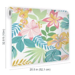 Envy So Exotic Day Floral Smooth Wallpaper 14 Envy So Exotic Day Floral Smooth Wallpaper -Trade Point Sale envy so exotic day floral smooth wallpaper5011583531688 02t