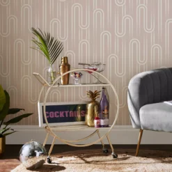 Envy Ups N Downs Peach Geometric Smooth Wallpaper -Trade Point Sale envy ups n downs peach geometric smooth wallpaper5011583528237 20i bq