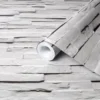 Fine Décor Ledgestone White Stone Effect Smooth Wallpaper -Trade Point Sale fine decor ledgestone white stone effect smooth wallpaper5011419420230 36c bq