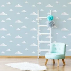 Fresco Blue Clouds Smooth Wallpaper 11 Fresco Blue Clouds Smooth Wallpaper -Trade Point Sale fresco blue clouds smooth wallpaper5011583516173 01i bq