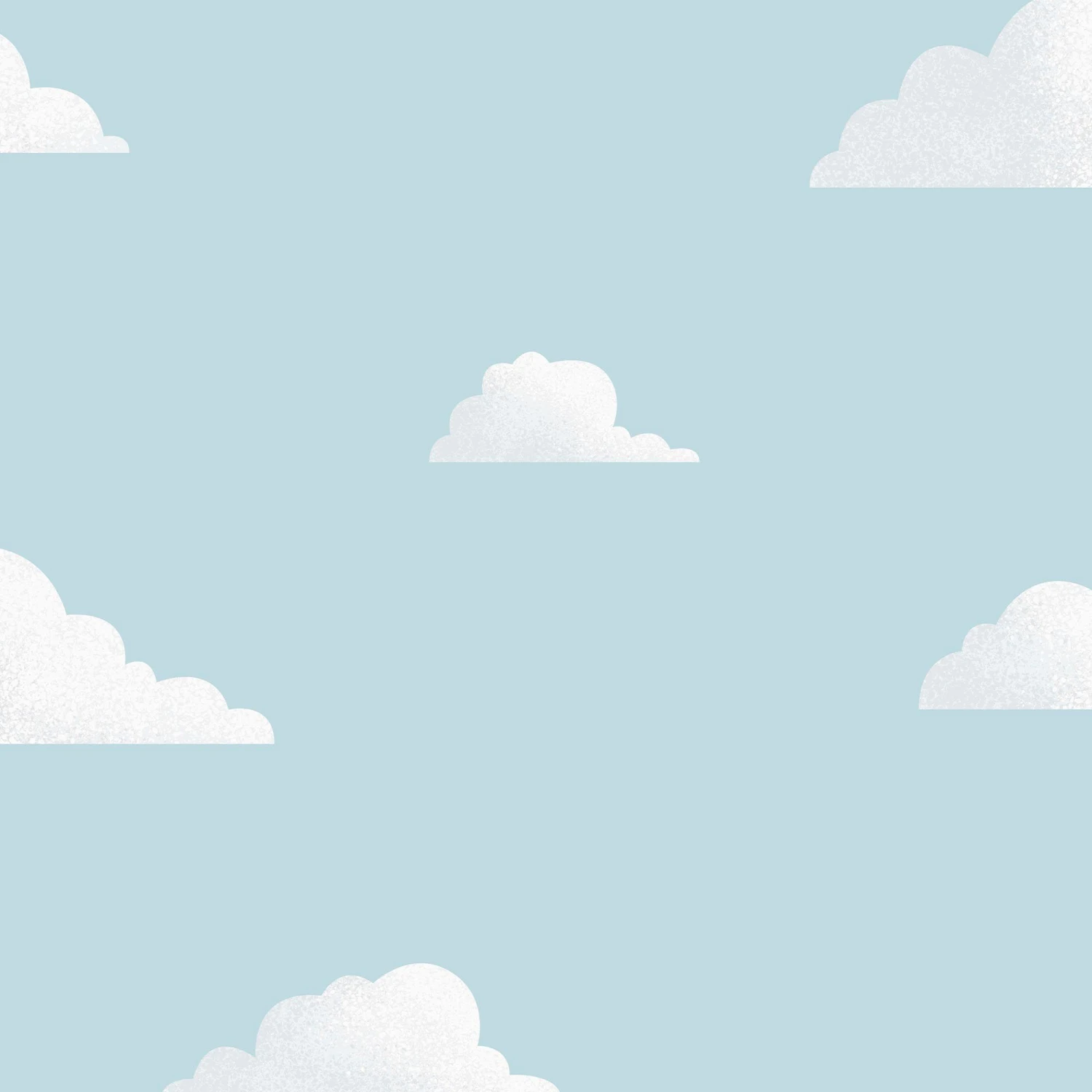 Fresco Blue Clouds Smooth Wallpaper 4 Fresco Blue Clouds Smooth Wallpaper - Image 2