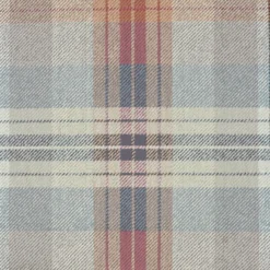Fresco Cosy Green & Red Tartan Smooth Wallpaper
