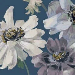 GoodHome Amazo Blue Floral Textured Wallpaper -Trade Point Sale goodhome amazo blue floral textured wallpaper5059340408491 37c