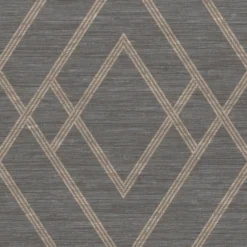 GoodHome Andal Grey Geometric Metallic Effect Textured Wallpaper -Trade Point Sale goodhome andal grey geometric metallic effect textured wallpaper5059340408569 37c