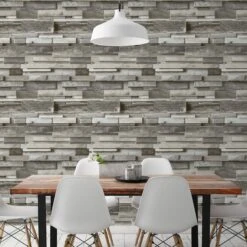 GoodHome Baddiley Grey Wood Effect Textured Wallpaper 8 GoodHome Baddiley Grey Wood Effect Textured Wallpaper -Trade Point Sale goodhome baddiley grey wood effect textured wallpaper5059340410647 01i