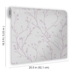 GoodHome Burfield Mauve Trail Metallic Effect Textured Wallpaper -Trade Point Sale goodhome burfield mauve trail metallic effect textured wallpaper5059340410418 02t