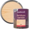 GoodHome Clear Gloss Multi-surface Furniture Wood Varnish, 750ml -Trade Point Sale goodhome clear gloss multi surface furniture wood varnish 750ml5059340486796 21c