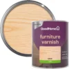 GoodHome Clear Satin Multi-surface Furniture Wood Varnish, 750ml -Trade Point Sale goodhome clear satin multi surface furniture wood varnish 750ml5059340486789 21c