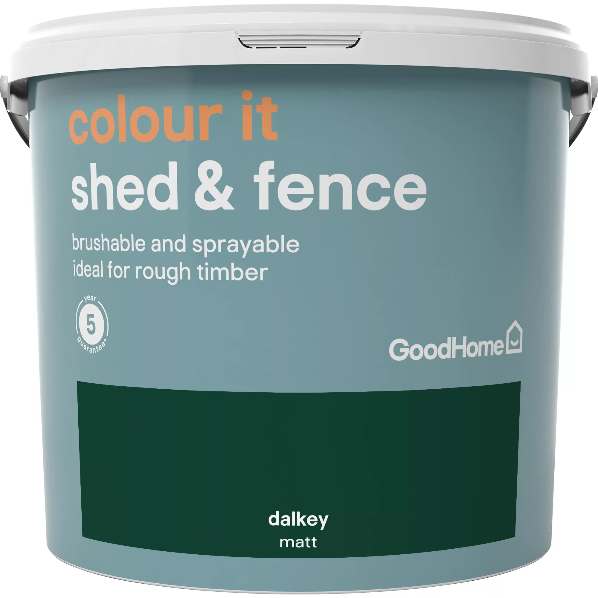 GoodHome Colour It Dalkey Matt Fence & Shed Stain, 5L 2 GoodHome Colour It Dalkey Matt Fence & Shed Stain, 5L