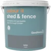 GoodHome Colour It Tulsa Matt Fence & Shed Stain, 9L -Trade Point Sale goodhome colour it tulsa matt fence shed stain 9l5036581089245 02c