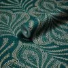 GoodHome Danbu Dark Teal Ornamental Metallic Effect Textured Wallpaper -Trade Point Sale goodhome danbu dark teal ornamental metallic effect textured wallpaper5059340408996 01c