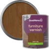 GoodHome Dark Oak Satin Multi-surface Furniture Wood Varnish, 750ml -Trade Point Sale goodhome dark oak satin multi surface furniture wood varnish 750ml5059340486819 21c