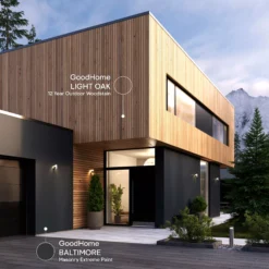 GoodHome Extreme Outdoor Light Oak Satin Quick Dry Wood Stain, 2.5L -Trade Point Sale goodhome extreme outdoor light oak satin quick dry wood stain 2 5l5059340295909 19i EN 2022