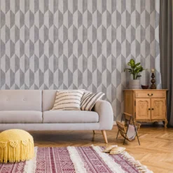 GoodHome Garnet Grey Geometric Silver Effect Textured Wallpaper 13 GoodHome Garnet Grey Geometric Silver Effect Textured Wallpaper -Trade Point Sale goodhome garnet grey geometric silver effect textured wallpaper5059340409276 20i