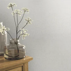 GoodHome Gazania White Glitter Effect Textured Wallpaper -Trade Point Sale goodhome gazania white glitter effect textured wallpaper3663602560265 30i