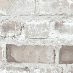GoodHome Givry Beige Brick Stone Effect Textured Wallpaper -Trade Point Sale goodhome givry beige brick stone effect textured wallpaper3663602559627 37c