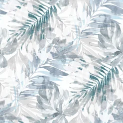 GoodHome Jarava Blue Leaves Textured Wallpaper -Trade Point Sale goodhome jarava blue leaves textured wallpaper3663602561460 36c