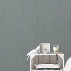 GoodHome Lery Dark Grey Pleated Glitter Effect Textured Wallpaper -Trade Point Sale goodhome lery dark grey pleated glitter effect textured wallpaper3663602559481 01i bq