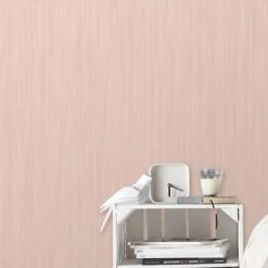 GoodHome Lery Pink Pleated Glitter Effect Textured Wallpaper -Trade Point Sale goodhome lery pink pleated glitter effect textured wallpaper3663602559467 01i bq