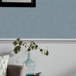 GoodHome Moivre Blue Concrete Effect Textured Wallpaper -Trade Point Sale goodhome moivre blue concrete effect textured wallpaper3663602559030 01i bq