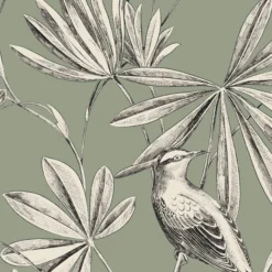 GoodHome Osum Sage Nature Textured Wallpaper -Trade Point Sale goodhome osum sage nature textured wallpaper5059340409962 37c