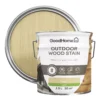 GoodHome Outdoor Clear Satin Quick Dry Wood Stain, 2.5L -Trade Point Sale goodhome outdoor clear satin quick dry wood stain 2 5l5059340297446 21c