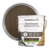 GoodHome Outdoor Dark Oak Satin Quick Dry Wood Stain, 2.5L -Trade Point Sale goodhome outdoor dark oak satin quick dry wood stain 2 5l5059340297460 21c